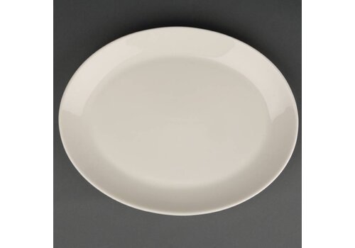  Olympia Ovale Schaal Ivoor | 29 cm (stuks 12) 