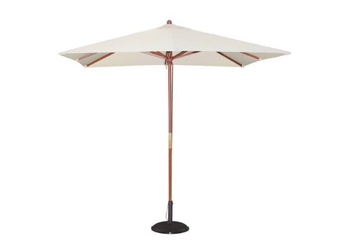  HorecaTraders Creme Parasol Vierkant 2,7(h)x 2,5(l)x 2,5(b) meter 