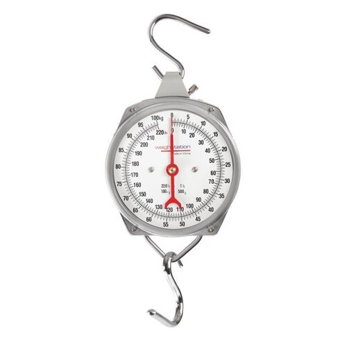  HorecaTraders Hangweegschaal 25kg/100kg 