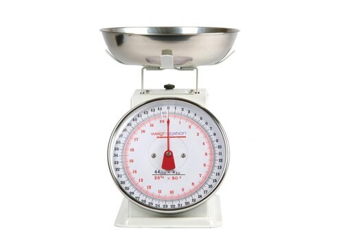  HorecaTraders Keukenweegschaal Afneembaar 5/10/20 kg 