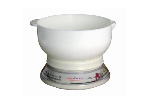  HorecaTraders Keukenweegschaal met Kom - KOOPJE 