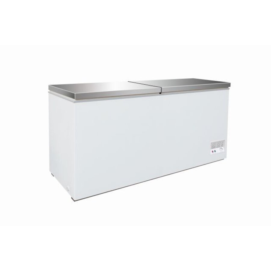 Diepvrieskist 770 liter met RVS Deksel