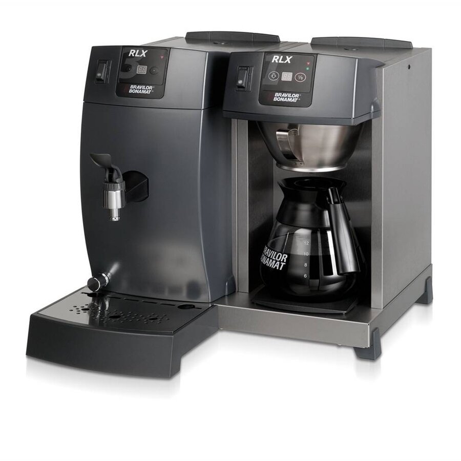 Koffiemachine met Heetwatertap