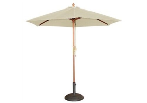  HorecaTraders Creme Parasol rond Ì÷ 2,5 meter 