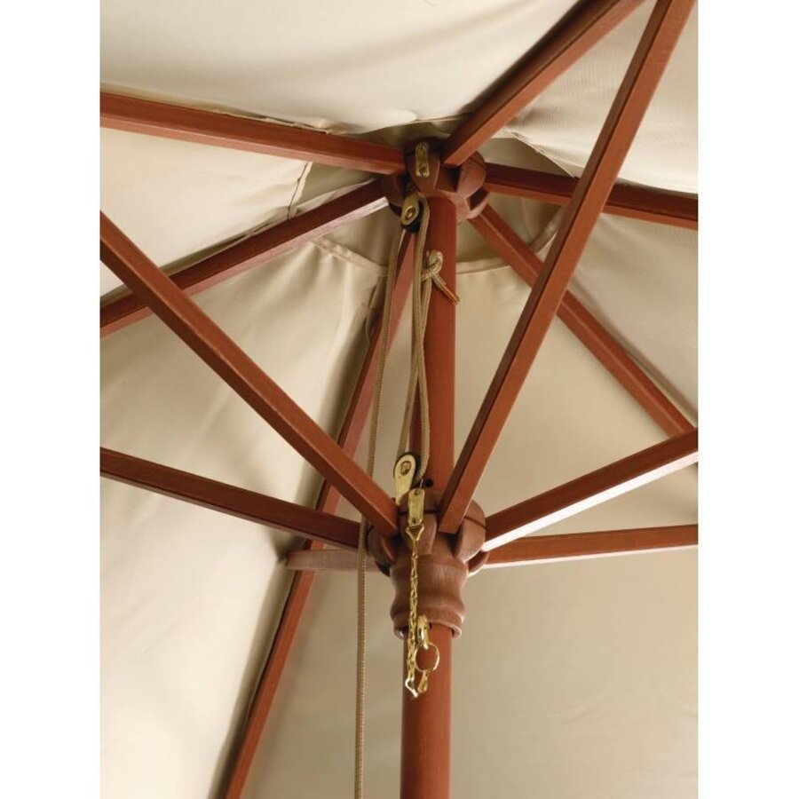 Creme Parasol rond Ì÷ 2,5 meter