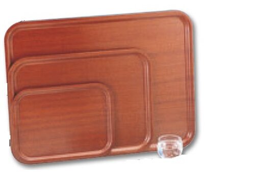  HorecaTraders Dienblad Mahonie Rechthoek | 4 Maten 