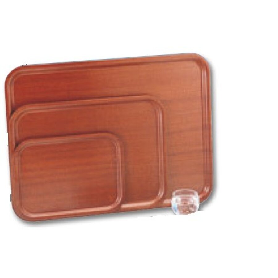 Dienblad Mahonie Rechthoek | 4 Maten