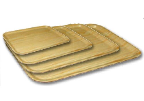  HorecaTraders Berken fineer dienblad | Beschikbaar in 4 Maten 