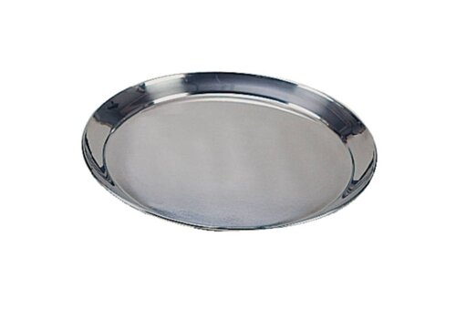  HorecaTraders RVS dienblad rond Beschikbaar in 3 Maten 
