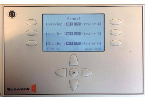  Schwank Terrasheater Regelaar | 6 Groepen 