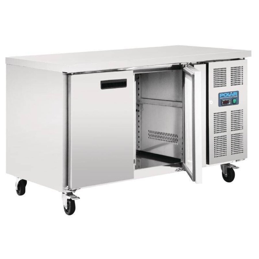 patisserie koelwerkbank 2 deurs | 86 x 151 x 80 cm
