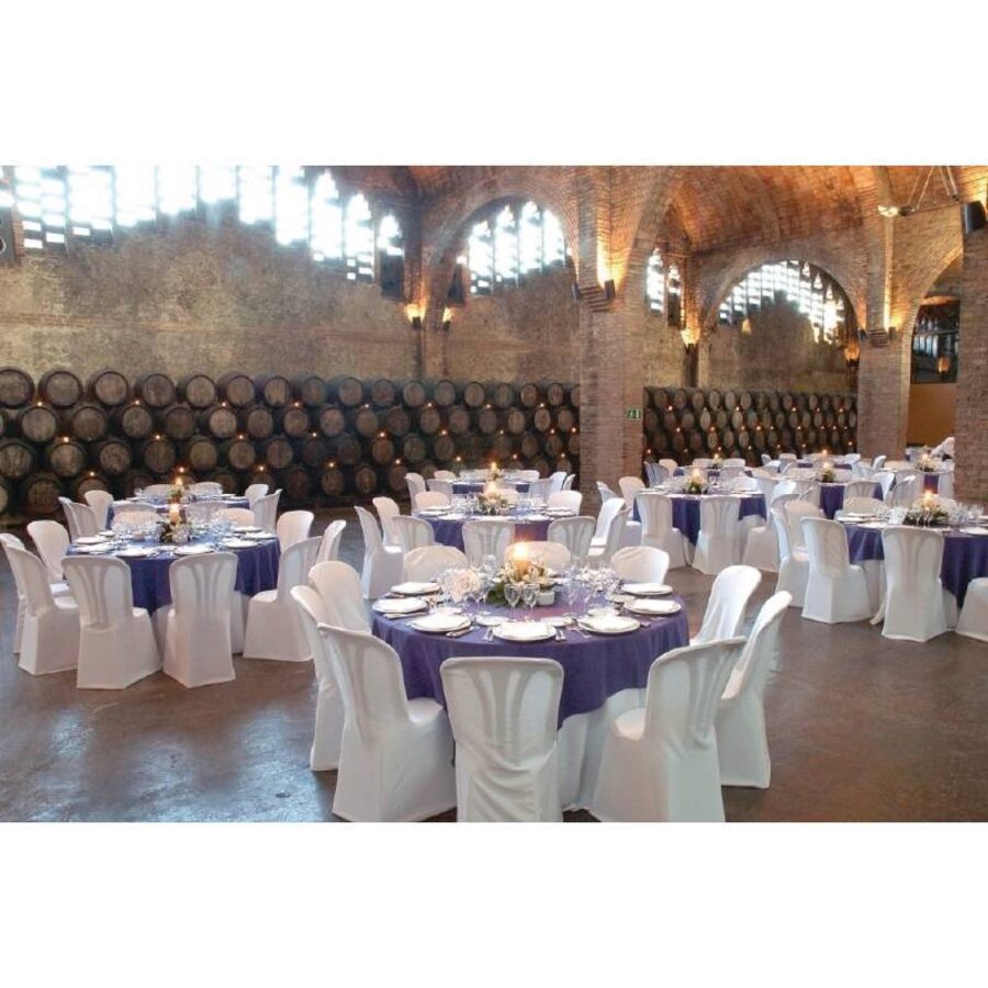 Stapelbare Stoel Kunststof Wit | 6 Stuks