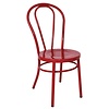 HorecaTraders Bistrostoel Klassiek Rood | 2 Stuks