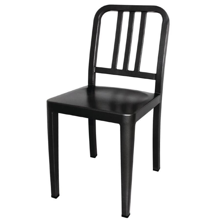 Project Stoelen Zwart | 2 Stuks