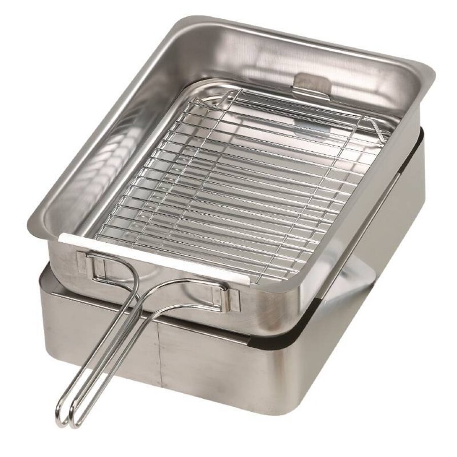 Vis rookoven 390x90x280mm