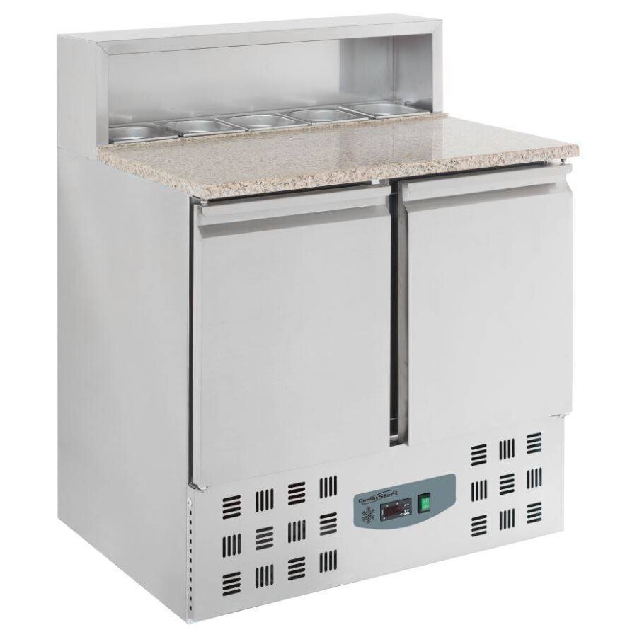 Pizza Werkbank met 2 deuren 90x70x110cm