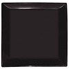 Zwarte Vierkante Tafel Bord 28cm | 6 stuks