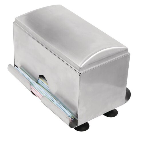  Olympia rvs rietjes dispenser 