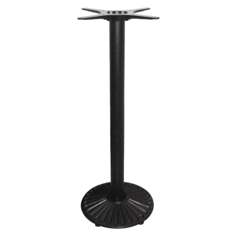 Gietijzeren statafel poot - 108 cm hoog