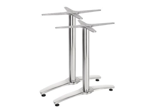 Bolero Dubbele aluminium tafelpoot 68 cm hoog 