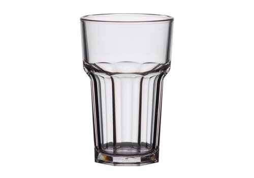  HorecaTraders Polycarbonaat Drinkglas, 285 ml (36 stuks) 