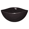 Olympia Zwart Golvende Kom 15cm | 12 stuks