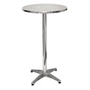 Bolero Aluminium Statafel Rond | 60 cm
