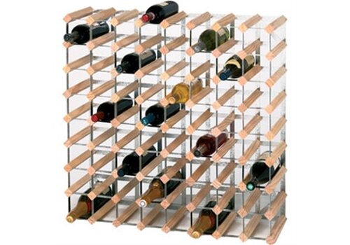  HorecaTraders Houten Wijnrek 72 flessen 