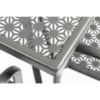 Vierkante Tafel Grijs | 70 x 70 cm