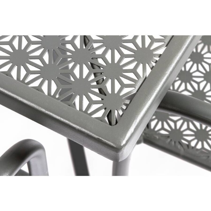 Vierkante Tafel Grijs | 70 x 70 cm