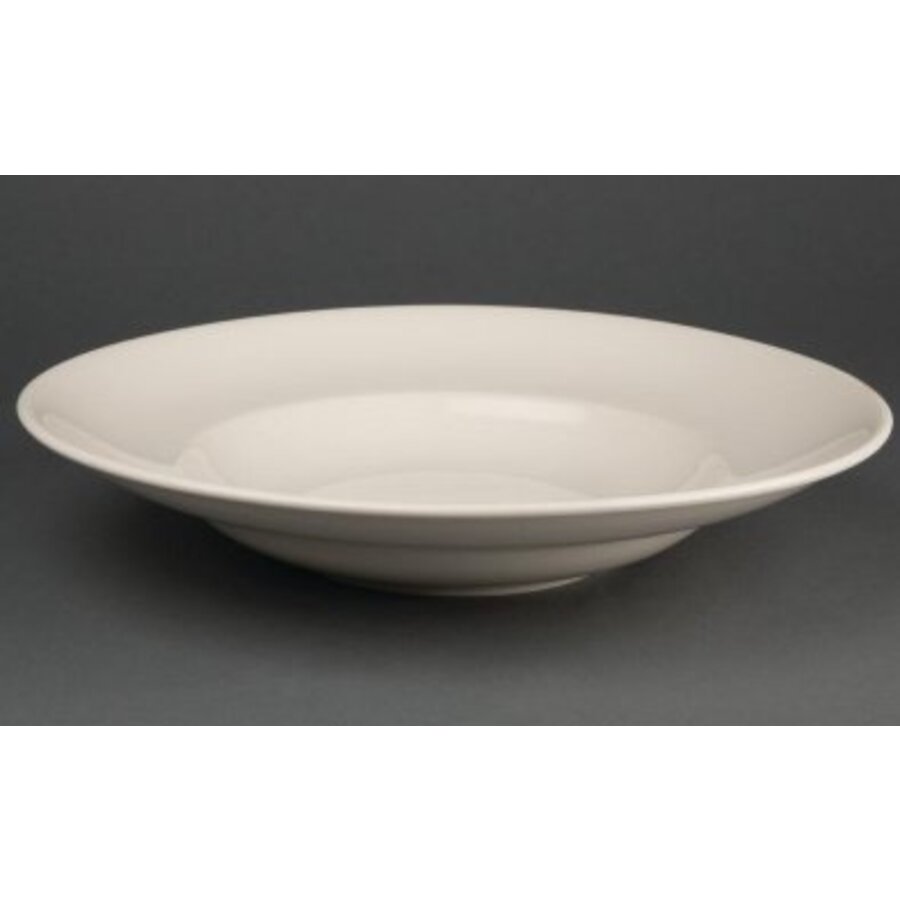 Porselein pastabord Ivoor | 31 cm (stuks 6)