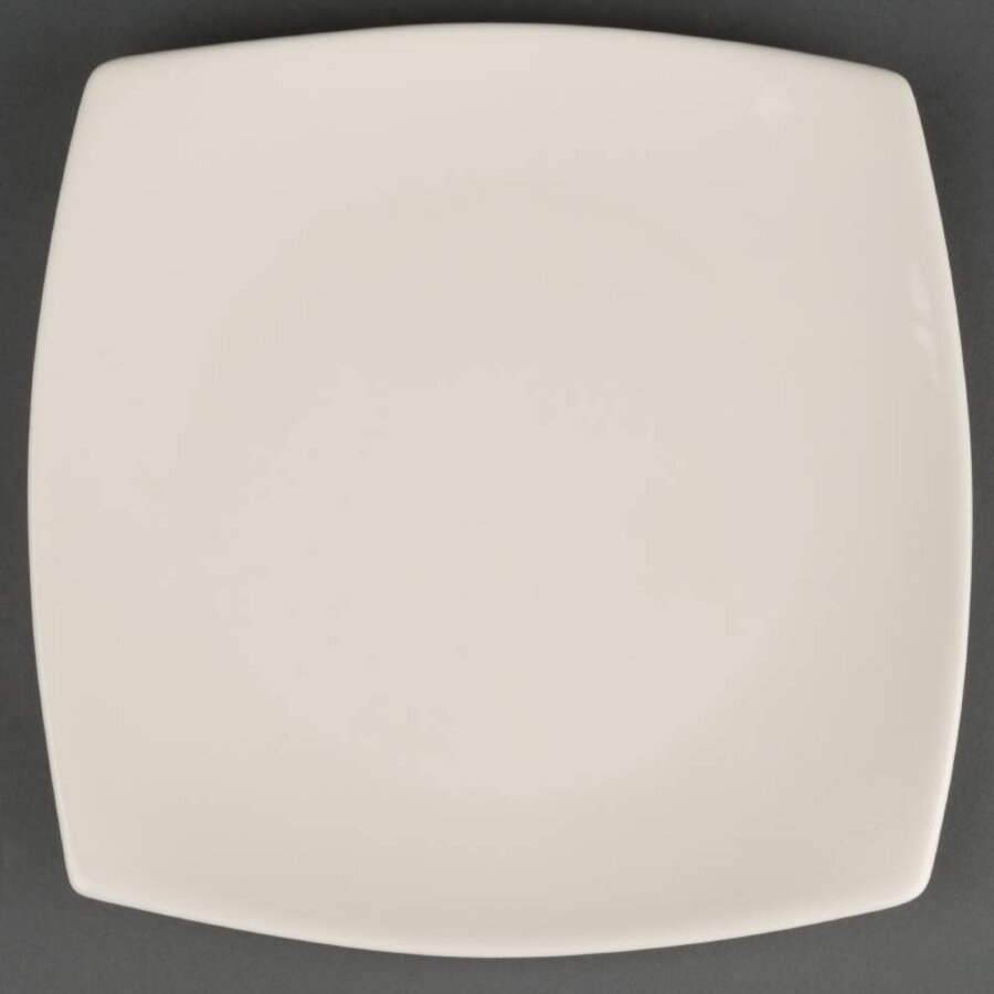 Plat Ivoor Bord | 19 cm (stuks 12)