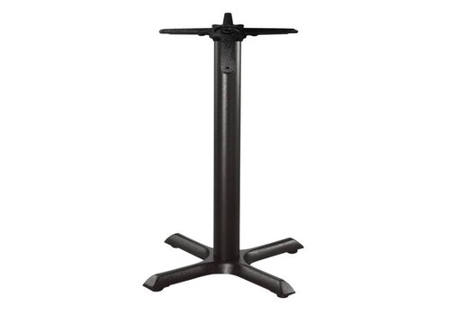  HorecaTraders Gietijzeren tafelpoot - 72 cm hoog 