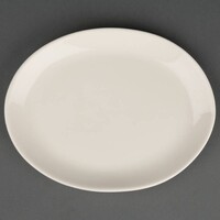 Porselein schaal Ivoor Ovaal | 20 cm (stuks 12)