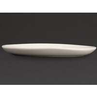 Porselein schaal Ivoor Ovaal | 20 cm (stuks 12)