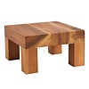 Houten buffet verhoger, laag 21x21x12cm