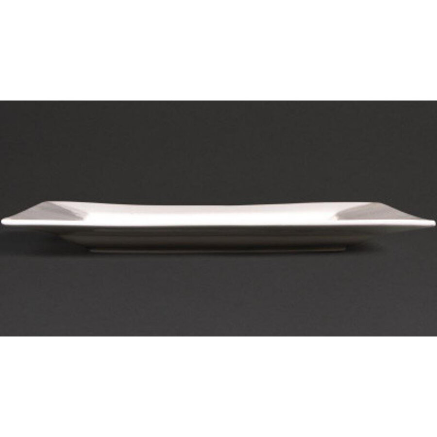 Vierkante Witte Bord Porselein | 26,5cm (Stuks 4)