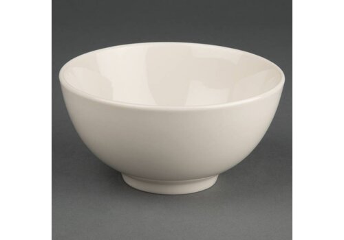  Olympia Porselein rijstkom Ivoor | 13 cm (stuks 12) 