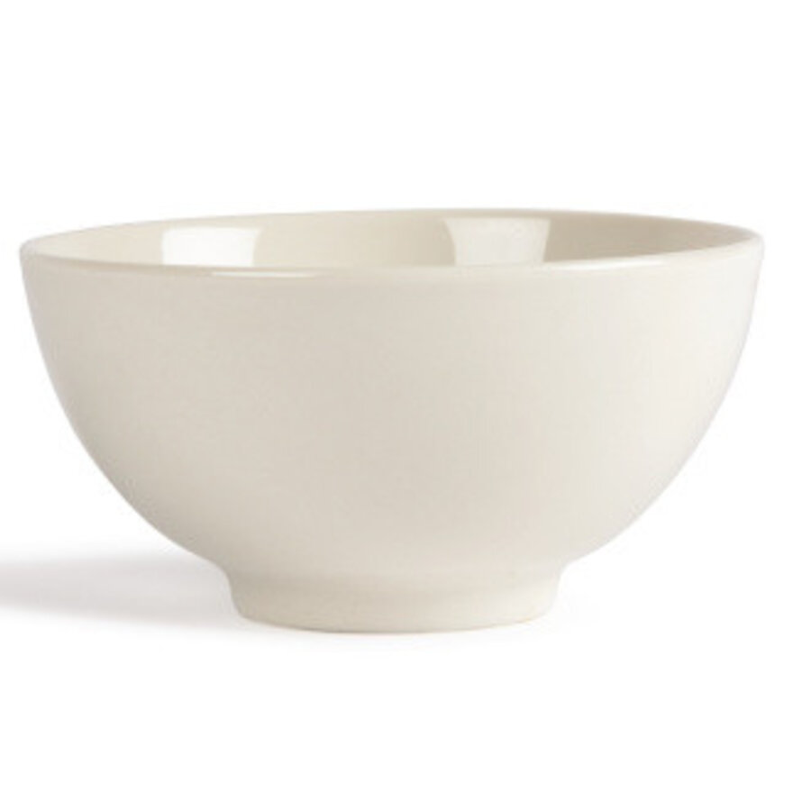 Porselein rijstkom Ivoor | 13 cm (stuks 12)