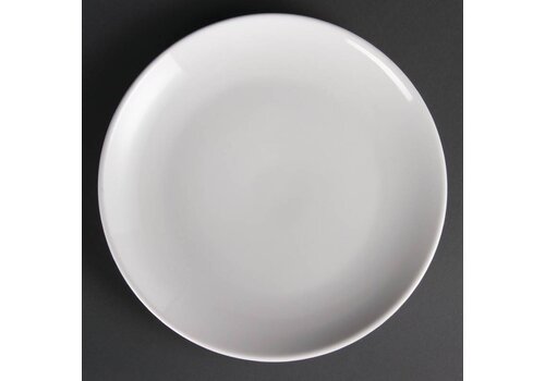  Olympia Witte ronde horeca borden 25 cm (stuks 12) 