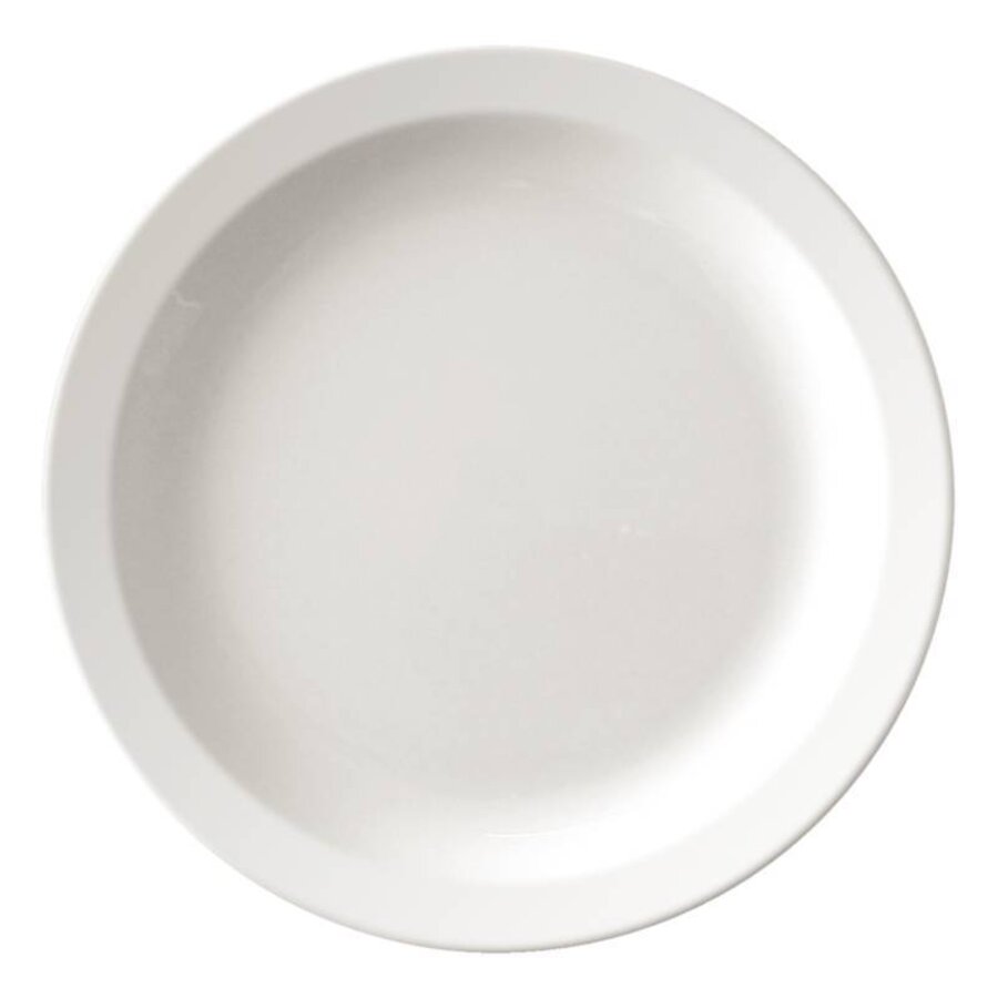 Melamine Wit Bord 27cm | 12 stuks