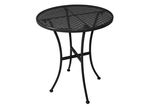  HorecaTraders Ronde Tafel Zwart | 60cm 
