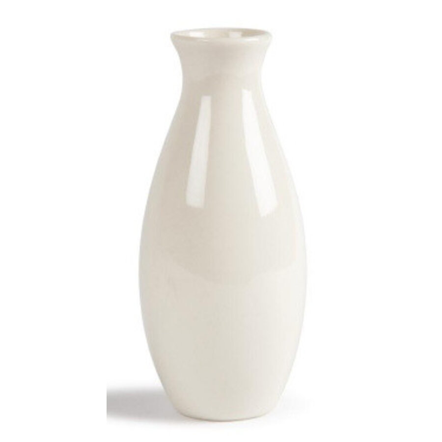 Porselein vaas Ivoor Kleur | 14cm (stuks 12)