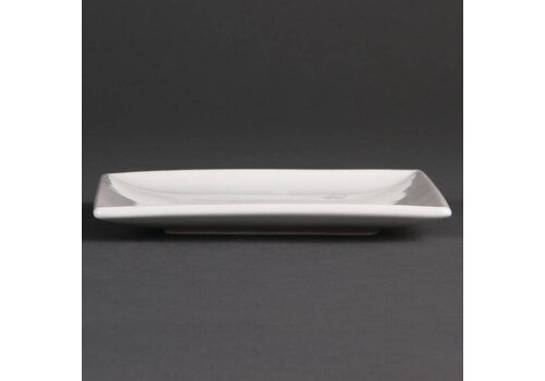  Olympia Vierkante gerecht bord wit 14 cm (stuks 12) 