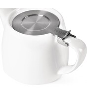 Witte stapelbare theepot | 0,5 liter