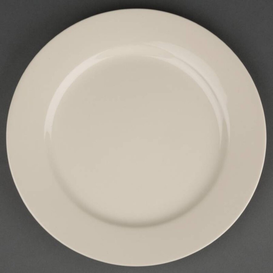 Porselein Ivoor Bord | 23 cm
