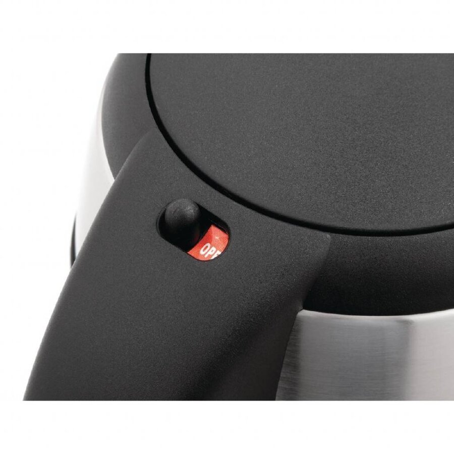 RVS koffie pompkan 3 liter