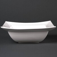 Schaal Vierkant Wit | 21 cm (Stuks 4)