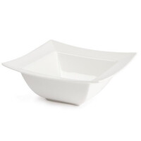 Schaal Vierkant Wit | 21 cm (Stuks 4)