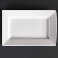 Rechthoek Salade Schaal Porselein | 20x13cm (Stuks 6)